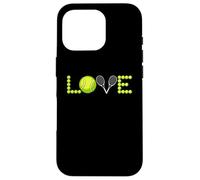 Love Tennis | Balle de Raquette | Entraîneur de Tennis Joueur Coque pour iPhone 16 Pro