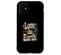 Love The Earth Love Our Green Planet - Éco-Warrior Statement Coque pour iPhone 11