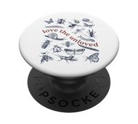 Love The Unloved Bugs Insect Entomology Entomologist Science PopSockets PopGrip Adhésif