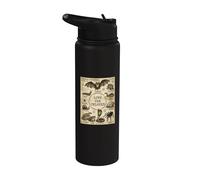 Love The Unloved Bugs Insect Entomology Entomologist Science Stainless Steel Insulated Water Bottle