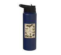 Love The Unloved Bugs Insect Entomology Entomologist Science Stainless Steel Insulated Water Bottle