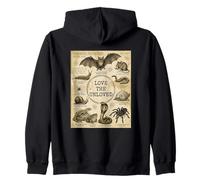 Love The Unloved Bugs Insect Entomology Entomologist Science Sweat à Capuche