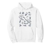 Love The Unloved Bugs Insect Entomology Entomologist Science Sweat à Capuche