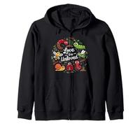 Love The Unloved Bugs Insect Entomology Entomologist Science Sweat à Capuche