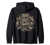 Love The Unloved Bugs Insect Science Entomologist Entomologist Sweat à Capuche