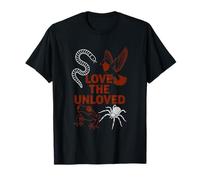 Love The Unloved, Serpent, Grenouille, araignée, Pigeon rétro T-Shirt