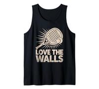 Love The Walls Sports Athlète Gamers de padel Débardeur