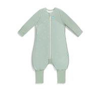 Love To Dream™ Combinaison Pyjama avec Jambes, 12-24 Mois - Vert Olive | Manches Longues, Couverture légère Portable | 1,5 Tog | Idéale Toute l'année 18-22 °C | Molleton de Coton | Zip Double Sens