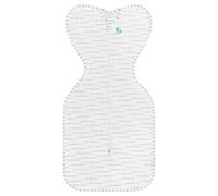 Love To Dream Lange bébé, Nouveau-né 2,2-3,8 kg - Blanc, Coupe ajustée, favorise Un Sommeil sain, 1,0 Tog - 20-24 °C, Coton Lavable en Machine et Double Fermeture éclair