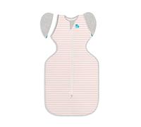 Love To Dream Sac Transition XL 11-14kg Rose poudré, Ajustement Parfait, Ailes zippées, 1,0 Tog, 20-24°C, Lavable Machine, Double Zip Pratique Couches faciles