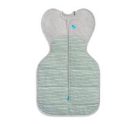 Love To Dream Swaddle Up, Nouveau-né 2,2-3,8 kg, Olive Dreamer, Coupe ajustée pour Un Bon Sommeil, 2,5 Tog, température Plus fraîche (16-20 °C), Lavable en Machine et Double Fermeture éclair