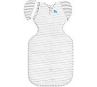 Love To Dream Swaddle UP, Baby Swaddle, tissu idéal pour des températures modérées (20-24 °C), design breveté avec ailes amovibles, grenouillère, XL (11-14 kg), blanc