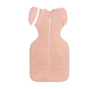 Love To Dream™ Swaddle UP™ Gigoteuse de transition, taille L (8,5-11 kg) - Rose Galets | Coupe ajustée, ailettes amovibles zippées | 2,5 Tog | 100% coton | Zip double sens