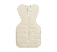 Love To Dream™ Swaddle UP™, Newborn 2.2-3.8 kg - Oatmeal, Snug Fit, Supports Healthy Sleep Routine, 3.5 Tog for Cold Temps (14-16°C, Machine Washable Quilted Stretch Cotton, 2 Zips for Easy Change