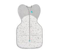 Love To Dream Gigoteuse d'emmaillotage pour nouveau-né (3,6-6 kg), idéale pour les températures froides (< 16 °C), bras en position haute, fermeture éclair bidirectionnelle pour changer facilement les