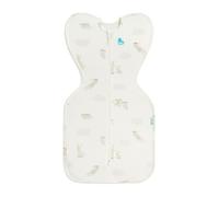 Love To Dream™ Swaddle UP™, Nouveau-né 2,2-3,8 kg - Lapins Nuages | Ajustement Parfait, Sommeil réparateur | 1,0 Tog | Printemps/été 20-24 °C | Coton | Fermeture éclair Double Sens