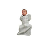 Love To Dream™ Swaddle UP™, Nouveau-né 2,2-3,8 kg - Olive Lunaire | Ajustement Parfait, Sommeil réparateur | 1,0 Tog | Printemps/été 20-24 °C | Coton | Fermeture éclair Double Sens