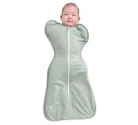 Love To Dream Swaddle UP, nouveau-né de 2,2 à 3,8 kg, brindilles d'olive, ajustement parfait pour un bon sommeil, 1,5 TOG convient toute l'année pour des températures (18 à 24 °C), lavable en machine