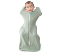 Love to Dream Gigoteuse d'emmaillotage Lite, équipement Initial pour bébé Petit (3,5 à 6 kg), idéale pour Les températures Chaudes de 24 à 27 °C, Bras Hauts, Fermeture éclair Double Sens pour Un