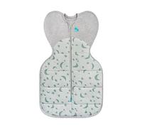 Love To Dream Swaddle Up, Petit modèle 3,5-8 kg, Olive, Coupe ajustée pour Un Sommeil réparateur, 3,5 Tog (14-16 °C), Lavable en Machine et Double Fermeture éclair