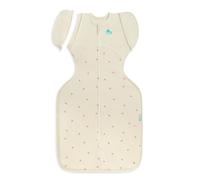 Love To Dream™ Swaddle UP™ Transition Bag, Large 8.5-11 kg, Twigs Oatmeal, Snug Fit, Zip-Off Wings, 1.5 Tog For Mild Temps (18-22°C), Machine Washable Stretch Cotton Fleece, 2 Zips, Easy Nappy Change