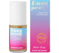 Love To Love – Relaxant anal Easy Peasy – Gel apaisant 100% d'origine naturelle – 30 ml