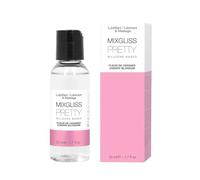Love to Love Mixgliss 50 ml - Lubrifiant intime 2-en-1 & Huile de massage silicone, longue durée,testée dermatologiquement, alternative lubrifiant à l’eau,lubrifiant intime couple - Fleur de Cerisier
