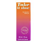 Love to Love Take It Slow - Gel Retardant - 100% d'origine naturelle - 30ml