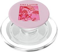 Love U 4 Ever (Love Statement) (Motif cœur rétro) PopSockets PopGrip pour MagSafe