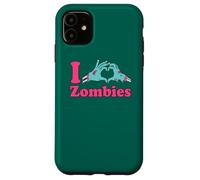 Love Undead Funny Horror Party: I Heart Zombies Coque pour iPhone 11