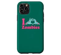 Love Undead Funny Horror Party: I Heart Zombies Coque pour iPhone 11 Pro