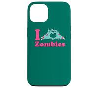 Love Undead Funny Horror Party: I Heart Zombies Coque pour iPhone 13