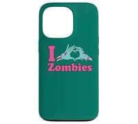 Love Undead Funny Horror Party: I Heart Zombies Coque pour iPhone 13 Pro