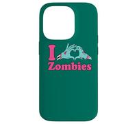 Love Undead Funny Horror Party: I Heart Zombies Coque pour iPhone 14 Pro