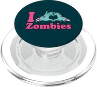 Love Undead Funny Horror Party: I Heart Zombies PopSockets PopGrip pour MagSafe