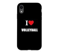 Love Volleyball Player Coach Beach Court Coque pour iPhone XR