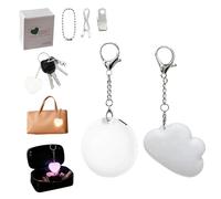 Love Wallet Tote Bag Touch Sensing Light, Purse Lights for Inside Purs, Heart Bag Lamp with Motion Sensor, LED Automatic Rechargeable Mini Touch Handbag Light for Women Girls Gift (2Pcs-C)