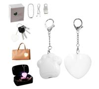 Love Wallet Tote Bag Touch Sensing Light, Purse Lights for Inside Purs, Heart Bag Lamp with Motion Sensor, LED Automatic Rechargeable Mini Touch Handbag Light for Women Girls Gift (2Pcs-A)