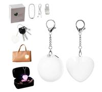 Love Wallet Tote Bag Touch Sensing Light, Purse Lights for Inside Purs, Heart Bag Lamp with Motion Sensor, LED Automatic Rechargeable Mini Touch Handbag Light for Women Girls Gift (2Pcs-D)