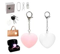 Love Wallet Tote Bag Touch Sensing Light, Purse Lights for Inside Purs, Heart Bag Lamp with Motion Sensor, LED Automatic Rechargeable Mini Touch Handbag Light for Women Girls Gift (2Pcs-B)