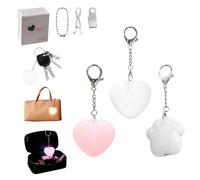 Love Wallet Tote Bag Touch Sensing Light, Purse Lights for Inside Purs, Heart Bag Lamp with Motion Sensor, LED Automatic Rechargeable Mini Touch Handbag Light for Women Girls Gift (3Pcs-B)