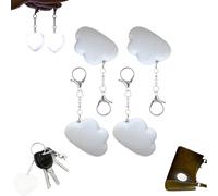 Love Wallet Tote Bag Touch Sensing Light - Purse Lights for Inside Purse, Rechargeable Mini Purses Light Keychain for Beloved (Cloud *4)