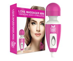 Love Wand - mini vibromasseur massant - rose