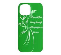 Love Will Find Its Way Through All Languages Derviche Citation Coque pour iPhone 15