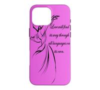 Love Will Find Its Way Through All Languages Derviche Citation Coque pour iPhone 16 Pro Max