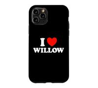 Love Willow Funny Cute Tree, Petite Amie, nom de Rencontre, Fan de Crush Coque pour iPhone 11 Pro