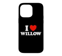 Love Willow Funny Cute Tree, Petite Amie, nom de Rencontre, Fan de Crush Coque pour iPhone 14 Pro Max