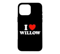 Love Willow Funny Cute Tree, Petite Amie, nom de Rencontre, Fan de Crush Coque pour iPhone 16 Pro Max