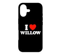 Love Willow Funny Cute Tree, Petite Amie, nom de Rencontre, Fan de Crush Coque pour iPhone 17