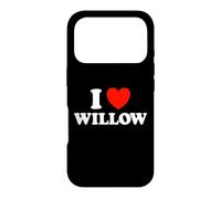 Love Willow Funny Cute Tree, Petite Amie, nom de Rencontre, Fan de Crush Coque pour iPhone 17 Pro